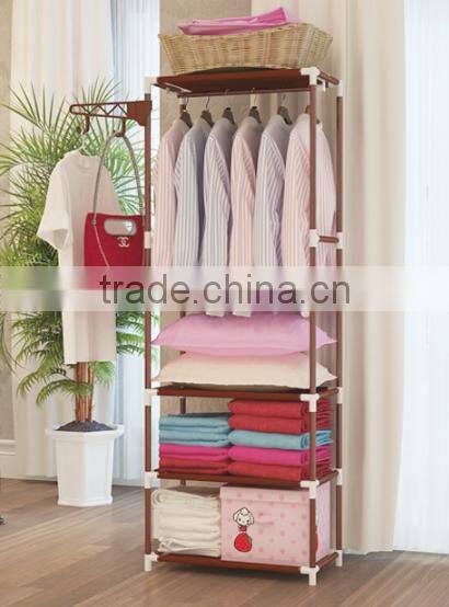 Removable home furniture clothes display rack
