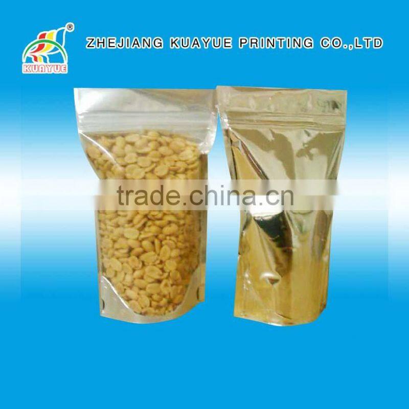 Customized New Customized Stand up Aluminium Foil Pouch with Zipper