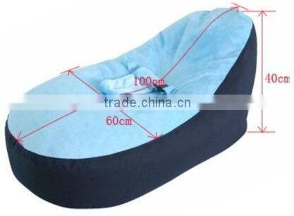 2013 Cute and soft fabric bean bag sofa, children bean bag sofa