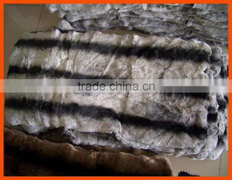 hot selling high quality rex rabbit fur skin plate