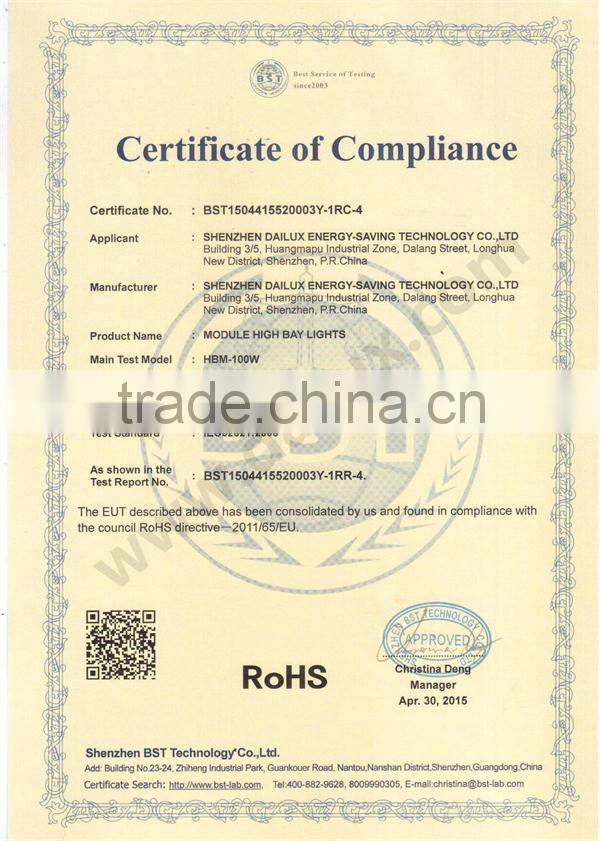 High Quality IP65 Industrial LED High Bay Light Fixture 200W