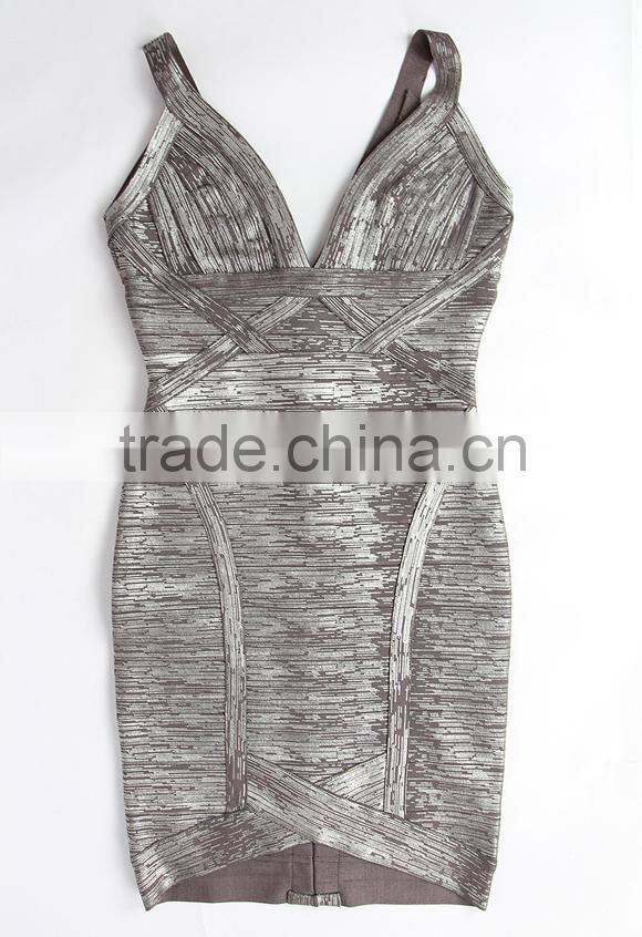 Sexy Mini Trip Top One Piece Girls Party Dress