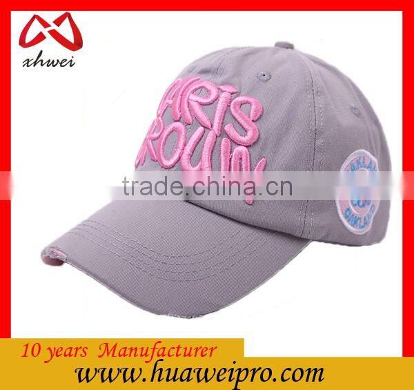 100% Cotton Twill Sport Hats Professional Custom Golf Cap Man Woman