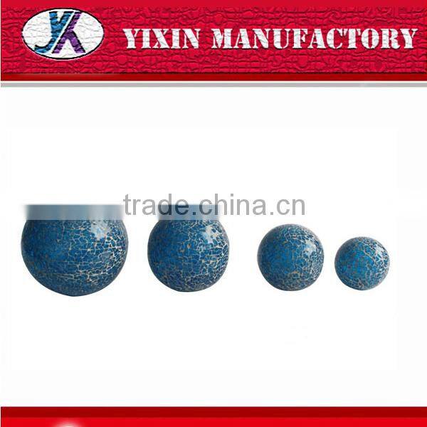 High quality decorative colored glass mosaic wholesale styrofoam ball