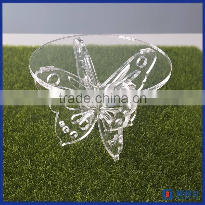Manufacturer supplier acrylic cupcake display cabinet / acrylic cake display shelf / acrylic cake display stand