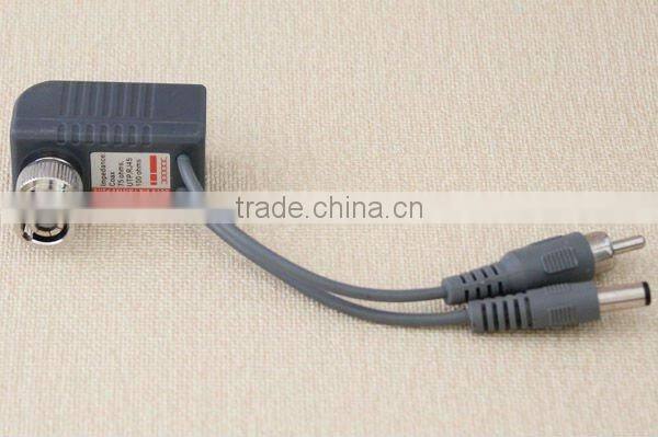 Power Video Audio surveillance CCTV video balun HY-206A