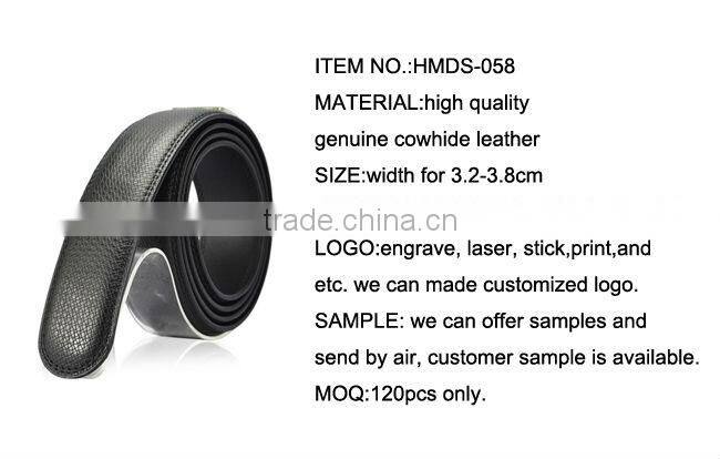 Western fashion business men's suit belts