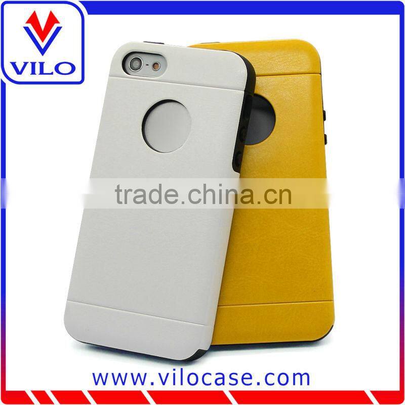IMD TPU+PU shockproof leather mobile phone case for iPhone 5