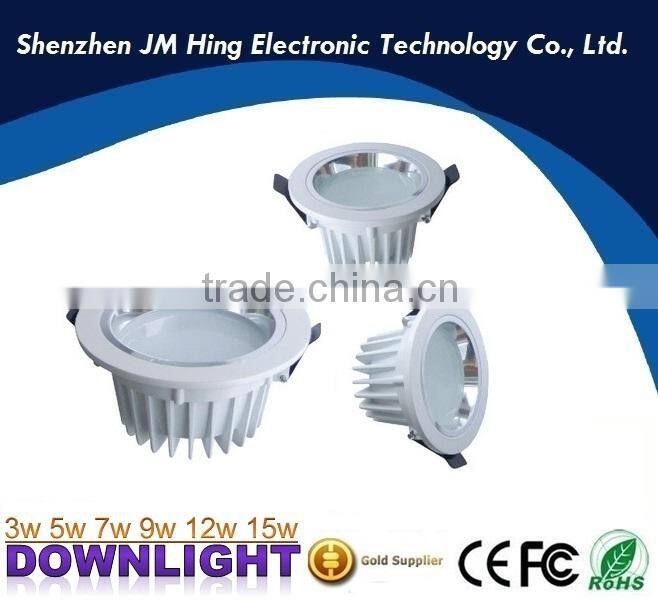 Dimmable.non-dimmable 9w 4inch led recessed downlight