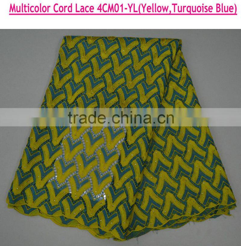 Mesh sequins stones lace fabrics embroidery african lace fabrics trim embroidery african cord lace fabric