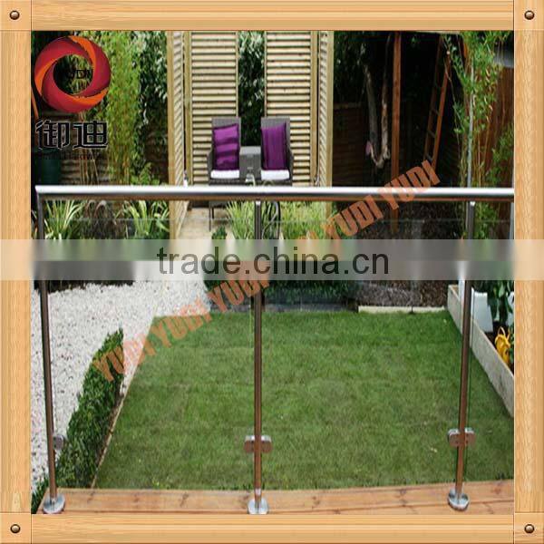 safety laminated glass balustrades for staircase and deck