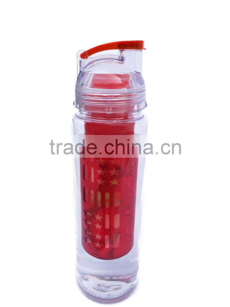 Tritan, High Quality cheap fruit drinking plastic infuser water bottle