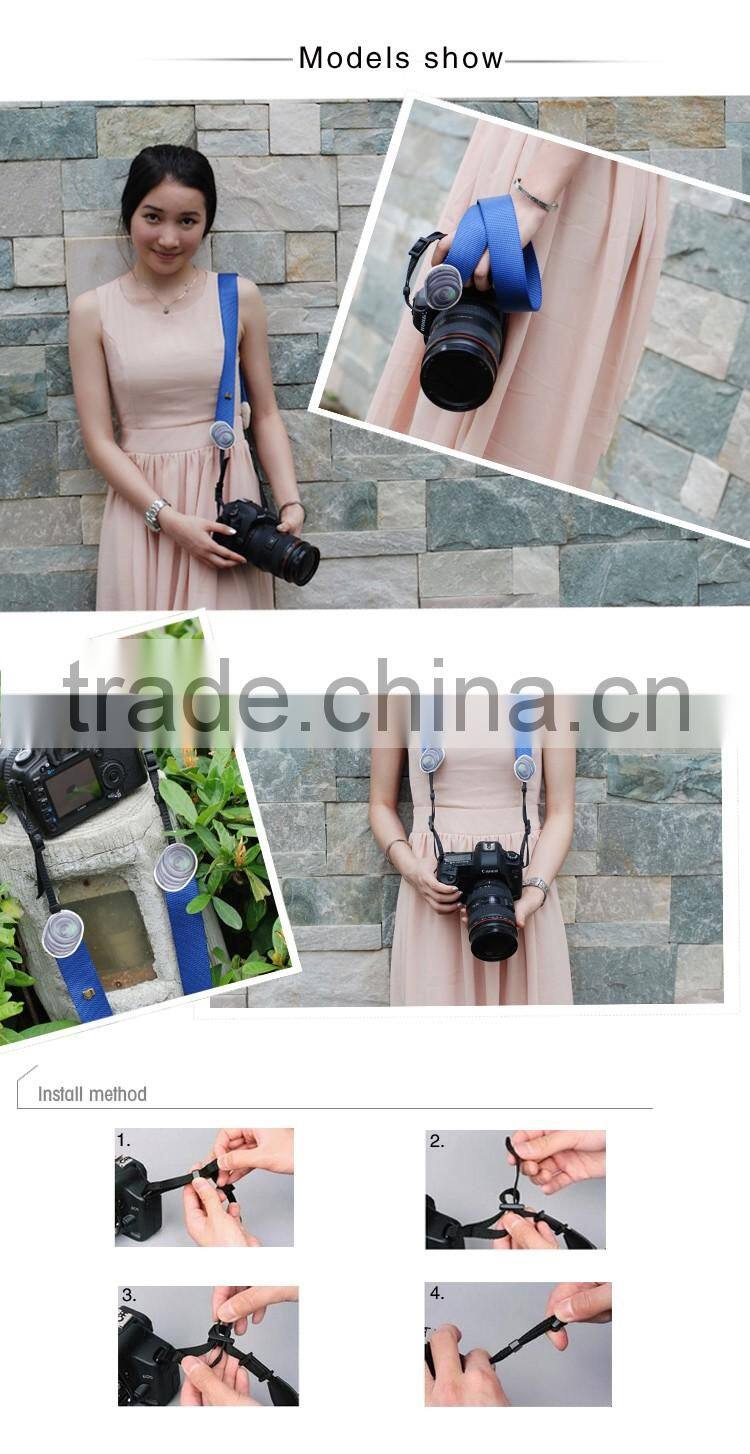 Personalized Lens Icon Leather Camera Strap For DSLR for Nikon for Canon for Sony LM-04 custom leather camera strap