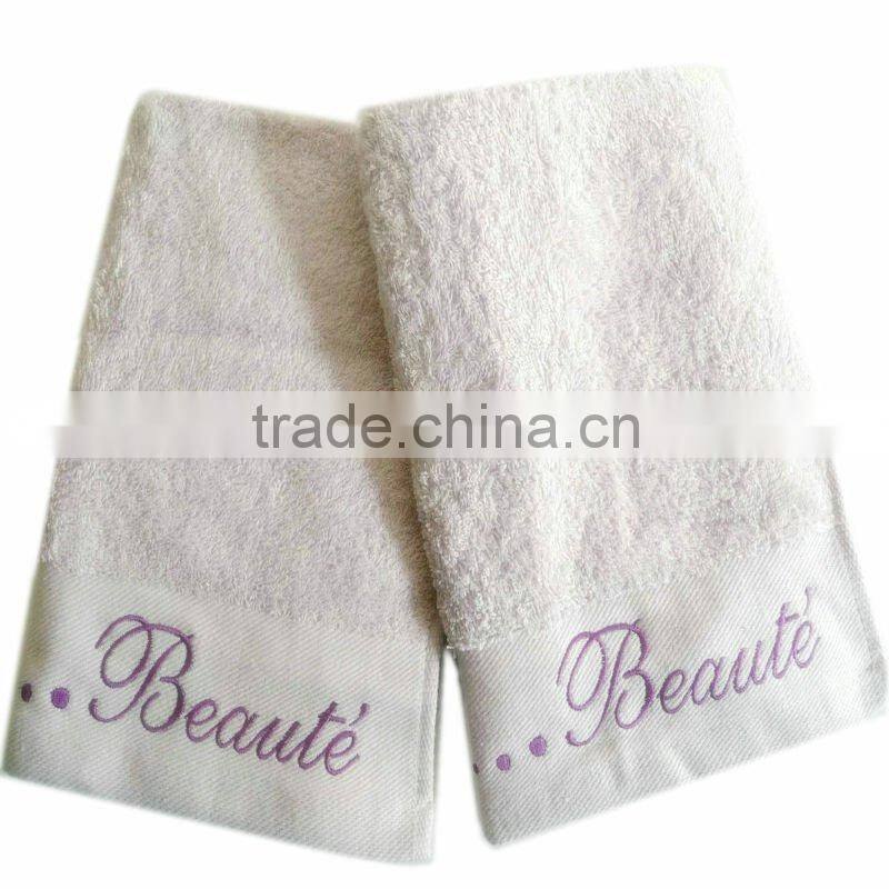 100% cotton high quality yarn dyed jacquard towel