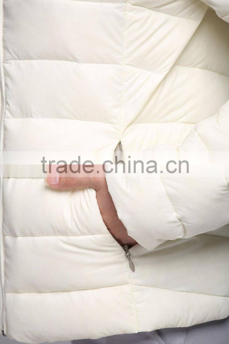 lightweight slim winter down jacket for women