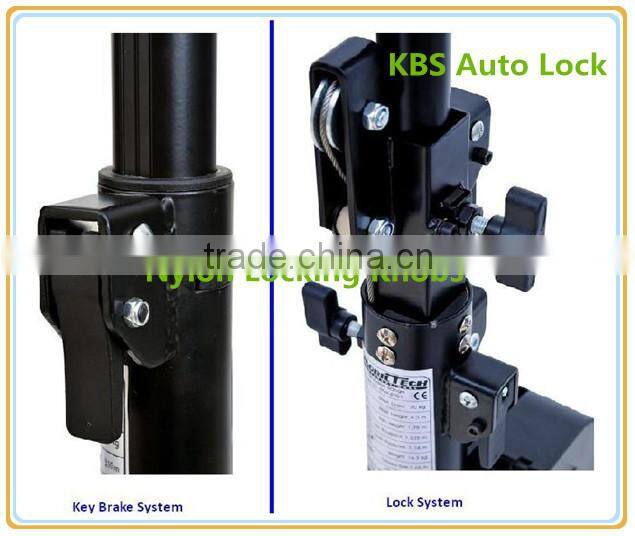 High Quality heavy duty tripod speaker crank handle protable tripod light stand with winch