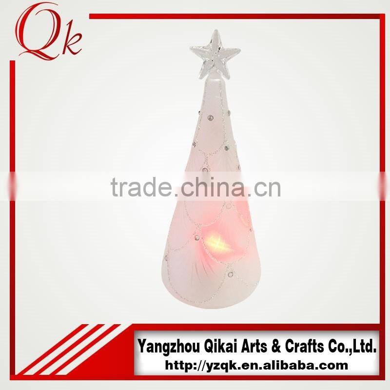 fast supplier of christmas tree with led light for home decoration