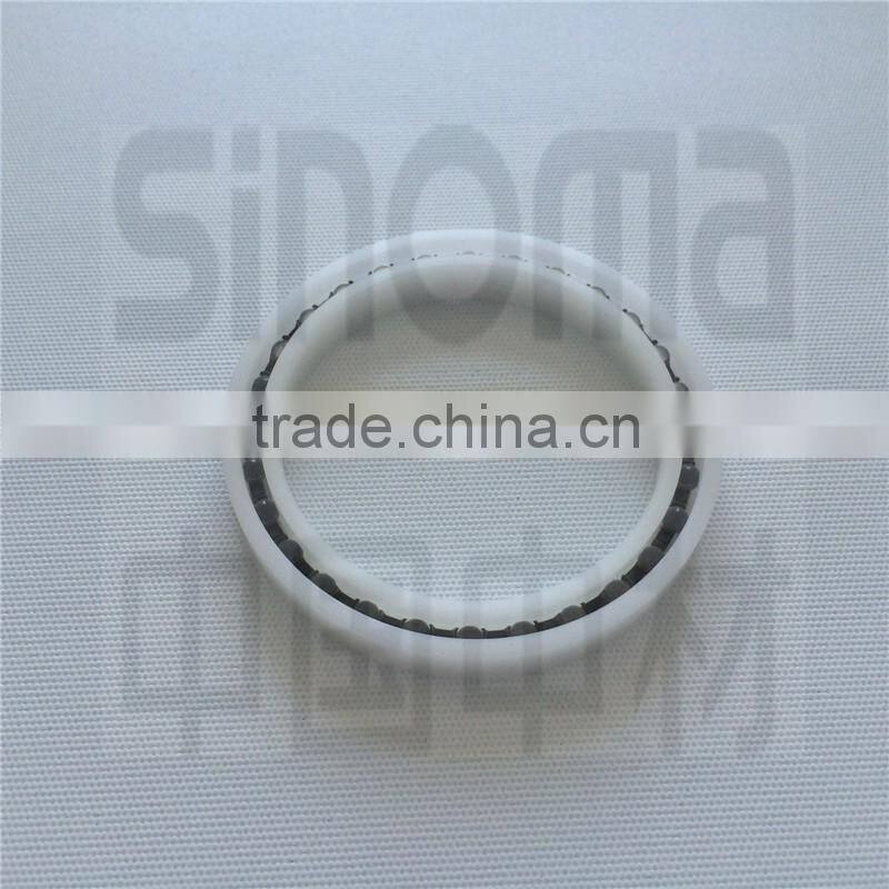 6809 plastic bearings with glass balls/ceramic ball