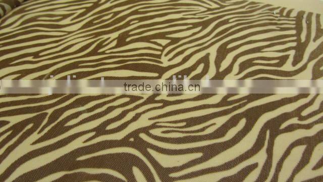 coffee zebra stripe mesh Spandex nylon 4070 Elastic denim sofa cover fabric