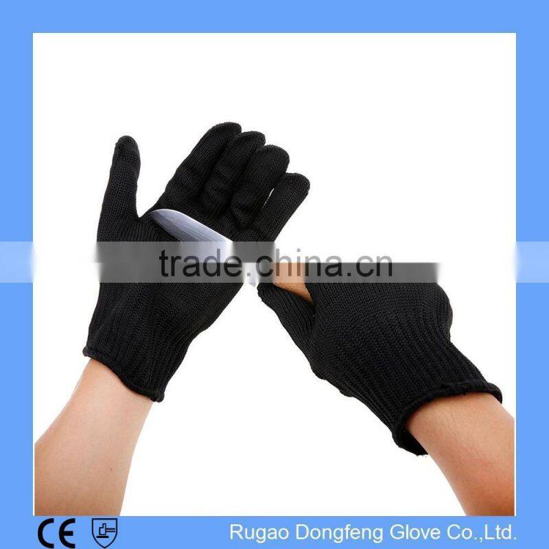 EN388 Stainless Steel Wire Mesh Cut Resistant Mechanic Gloves Level 5 Protection