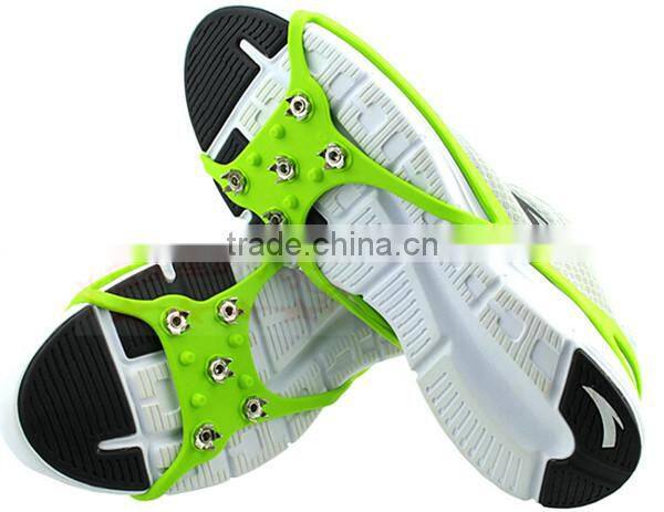 Sport's Equipment silicone rubber ice crampons for snowshoes with low price
