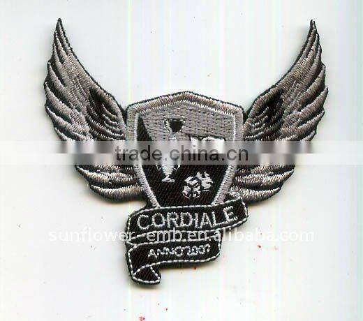 Hot Sale SuperMan Embroidery Patch/custom embroidery patch