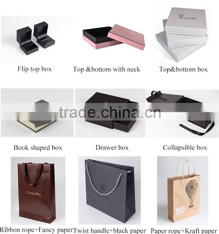Custom printed tuck top paper hat corrugated cardboard box
