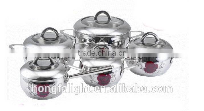 New design stainless steel kitchenware