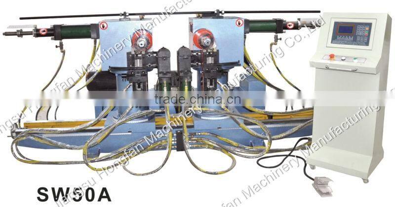 Double head automatic hydraulic u bend metal tube machine