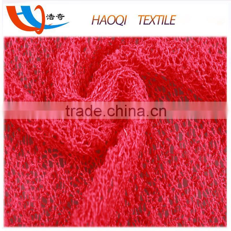 polyester nylon blend yarn dyed fabric cardigan