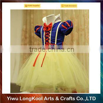 High quality latest design little princess girl dress frozen princess dress for sale
