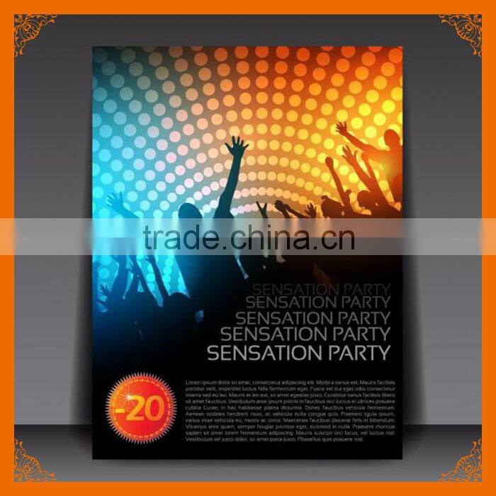 colorful jewelry flyer for advertisement