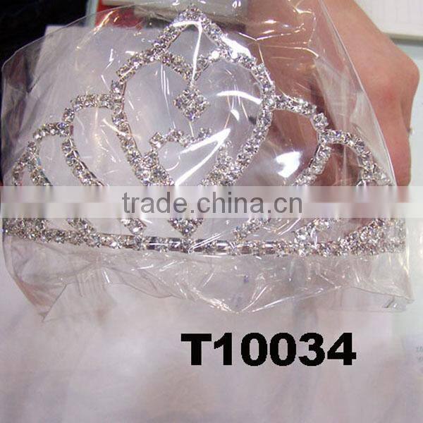 bride rhinestone metal crown wedding crown bride crown tiaras