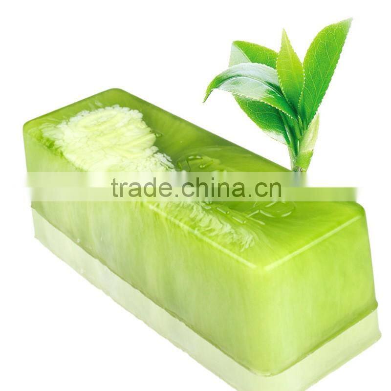 New Natural Plant Double-effect Green Tea And Milk Handmade Soaps
