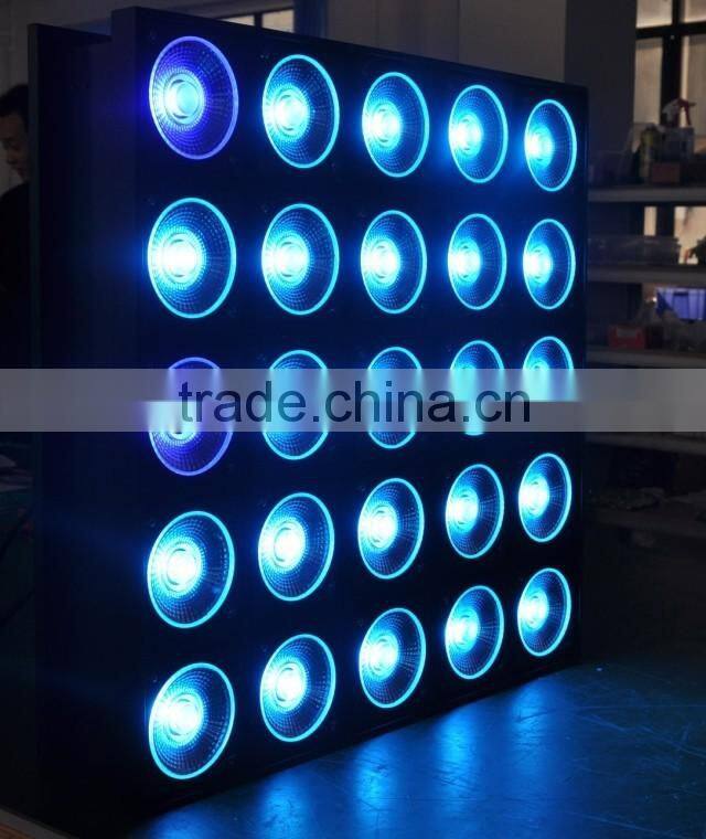 HOT&NEW! 25x10w dmx led blinder/led matrix display