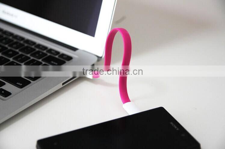 New arrival 2 in 1 plug usb charging cable, for iphone usb charging cable samsung cable