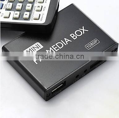 1080P HD TV Mini Media Player USB Autoplay resume for AD Player 1080p mkv network hd media player 4GB Nandflash optional