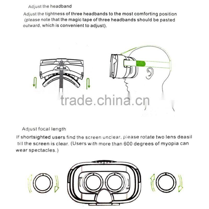 Patent Virtual Reality VR 3D With Remote Control