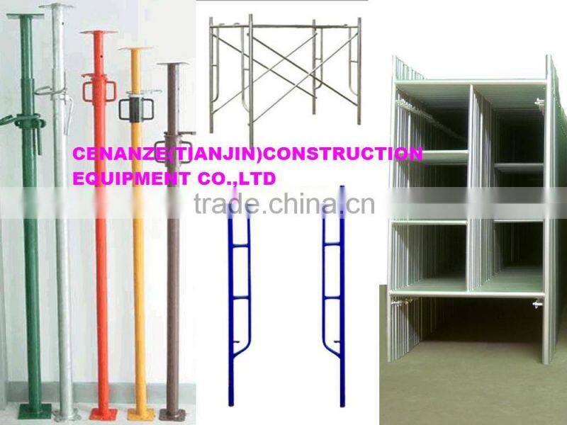 Spanish/Italian style scaffolding steel props