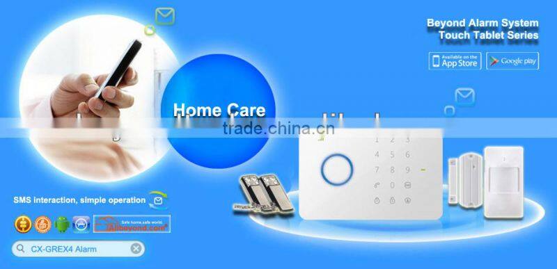 App RFID Tag 433MHz Gsm Wireless Burglar Alarms