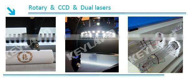 Low cost plastic laser mat board cutting machine laser cutter mini with camera spare parts for sale