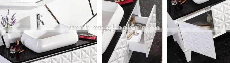 ROCH 8005 Combo European Granite Inlay Table Top Bathroom Furniture