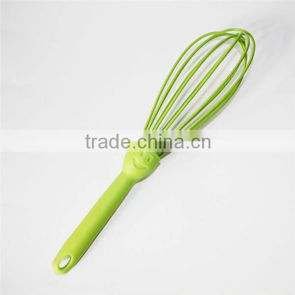 China manufacturer eco-friendly silicone egg whisk