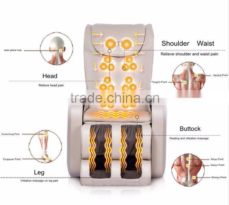 Luxury Ergonomic Cheap light easy move massage chair