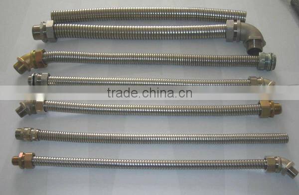China Hot Sale Stainless Steel Flexible Metal Hose Stainless Steel Corrugated Hose