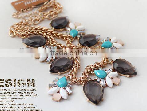 Wholesale Fashion necklace,statement necklace,rhinestion necklace