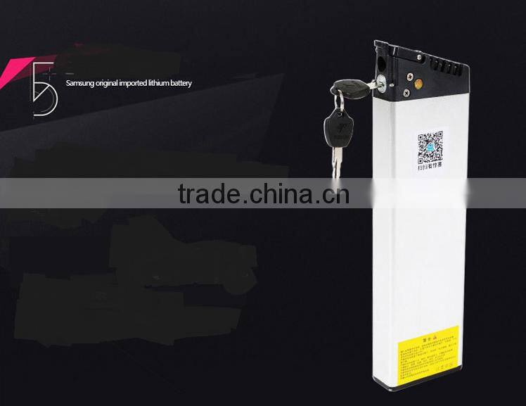The new 48V lithium battery riding mini folding drive power battery electric bicycle