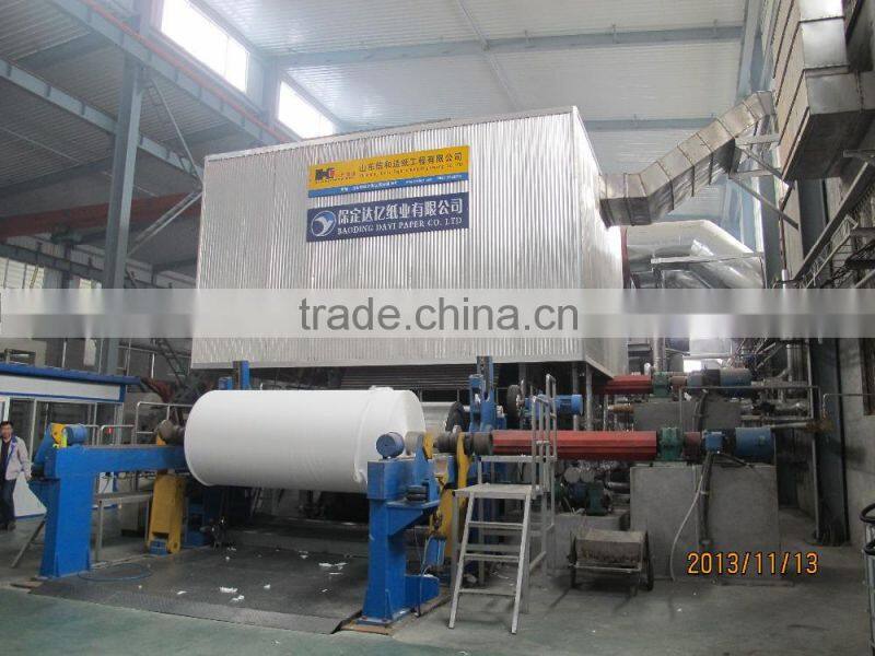 New Condition and Engineers Available 3500/200Toilet Paper Machine for Jumbo paper production line