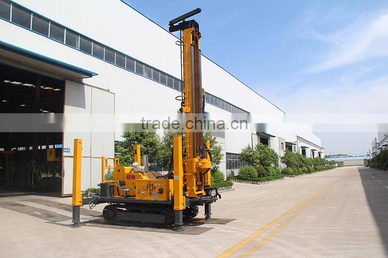Crawler Mechanical Top Head Hydraulic Feeding DTH Drilling Rig