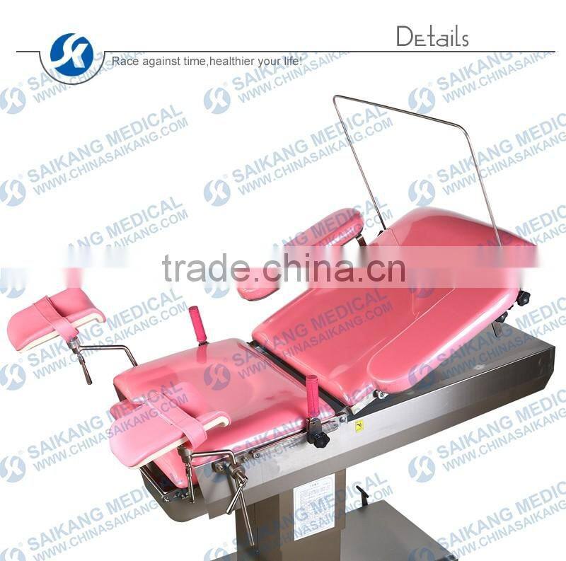 Electric Obestric Parturition Gynecological Delivery Table